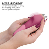 Vibe UltraWave — Vibrador Lay-On Silencioso Rosa · WOMANIZER · Vibe