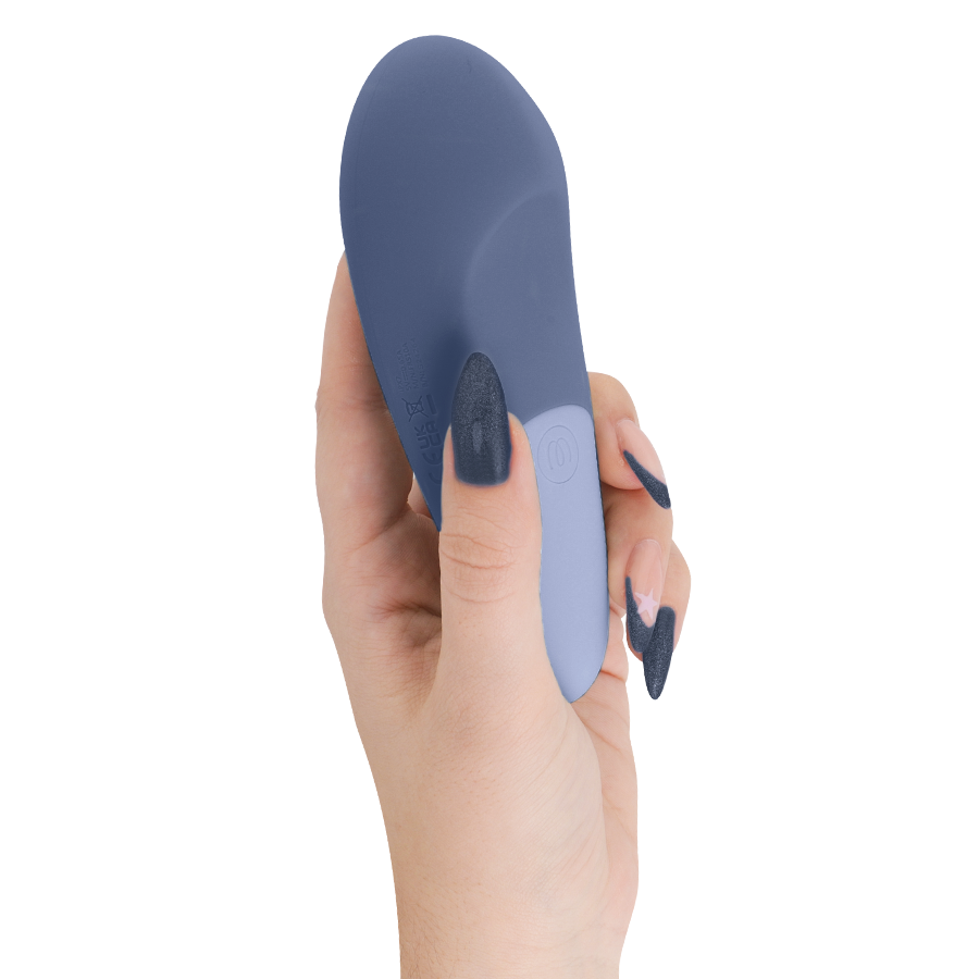 Vibe UltraWave — Vibrador Lay-On Silencioso Azul · WOMANIZER · Vibe