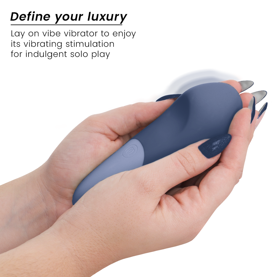 Vibe UltraWave — Vibrador Lay-On Silencioso Azul · WOMANIZER · Vibe