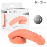 Floppy Mr Intense — Packer Realístico de Silicona Ultrablanda · Talla L