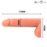 Floppy Mr Intense — Packer Realístico de Silicona Ultrablanda · Talla L