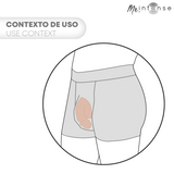 Floppy Mr Intense — Packer Realístico de Silicona Ultrablanda · Talla L