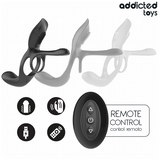 ADDICTED TOYS - ANILLO DOBLE PARA EL PENE CON ESTIMULADOR DE CLÍTORIS