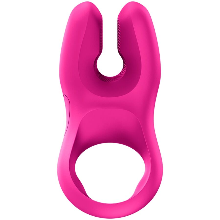 Nōs Pro — Anillo Pene Doble Motor Brazos Extralargos Magenta · FUN FACTORY · Nōs Pro