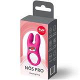 Nōs Pro — Anillo Pene Doble Motor Brazos Extralargos Magenta · FUN FACTORY · Nōs Pro