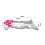 PRETTY LOVE - DARNELL FUNDA PARA PENE EFECTO TRANSPARENTE