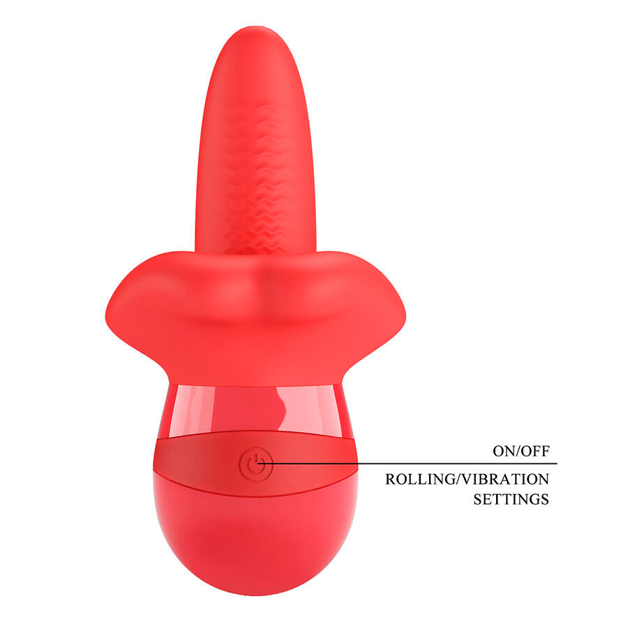 PRETTY LOVE - OBELIA LENGUA MASTURBADORA CON MOVIMIENTO ORBITAL