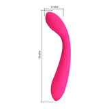 PRETTY LOVE - JESSICA VIBRADOR DE ALTA POTENCIA ROSA