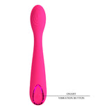 PRETTY LOVE - JESSICA VIBRADOR DE ALTA POTENCIA ROSA