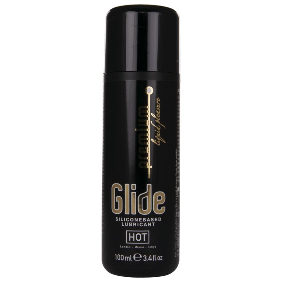 HOT - PREMIUM SILICONE GLIDE LUBRICANTE BASE SILICONA