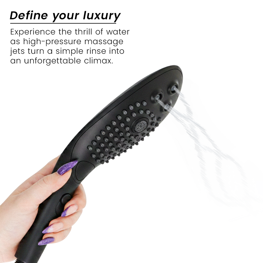 Wave Ducha Placer — Estimulador Clítoris & Ducha Negro · WOMANIZER · Wave