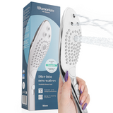Wave Ducha Placer — Estimulador Clítoris & Ducha Plateado · WOMANIZER · Wave
