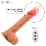 MR INTENSE - LOGAN DILDO VIBRADOR CON EFECTO CALOR Y CONTROL REMOTO 20 CM -Ø- 4.1 CM