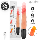 MR INTENSE - JEAN VIBRADOR UP&DOWN CON EFECTO CALOR 24 CM -Ø- 3.8 CM