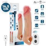MR INTENSE - ARNOLD M VIBRADOR FUNDA PENE SILICONA CONTROL REMOTO 14.5 CM -Ø- 4 CM