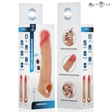 MR INTENSE - ARNOLD M VIBRADOR FUNDA PENE SILICONA CONTROL REMOTO 14.5 CM -Ø- 4 CM
