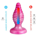 SILEXD - CHERRY PLUG ANAL FANTASY SILICONA LIQUIDA TERMOREACTIVO ROSA 9.2 CM