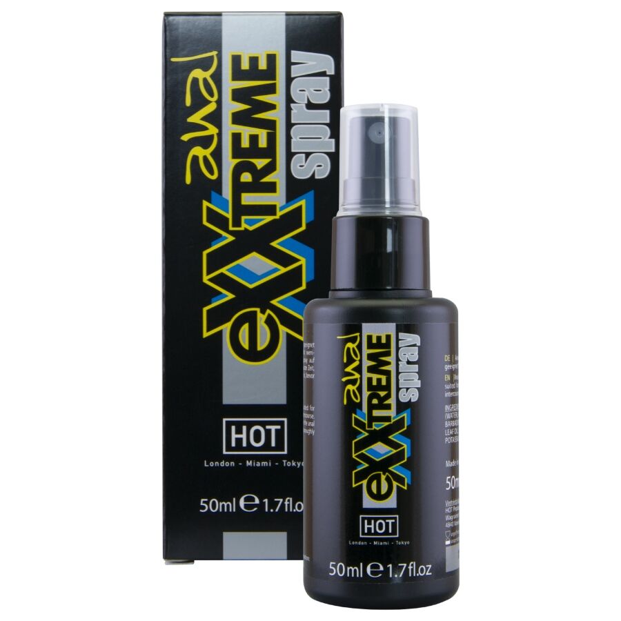 Exxtreme Hot — Spray de Intensidad Anal Premium · 50 ml