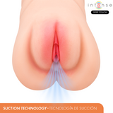 INTENSE DEEP TOUCH - KRISTA MASTURBADOR VAGINA CON EFECTO SUCCIÓN, VIBRACIÓN Y VOZ 1.2 KG