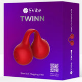 SNAIL VIBE - TWINN VIBRADOR DE DEDO CEREZA
