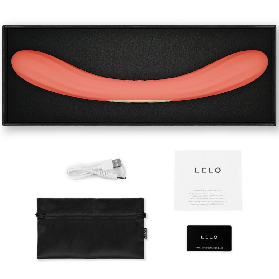 Boomerang — Placer de Doble Impacto Rojo Coral · LELO · Boomerang