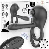 INTENSE - SPIKE ANILLO VIBRADOR PARA PENE CON CONTROL REMOTO