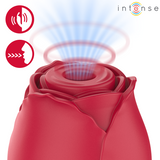 INTENSE - CAMELLIA ROSA SUCCIONADORA DE CLÍTORIS POR ONDAS BURDEOS