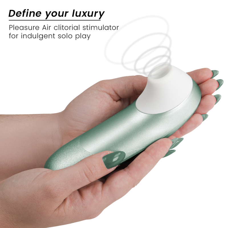 Pro Vibrant — Aire Placer Sin Contacto Verde Salvia · WOMANIZER · Pro Vibrant