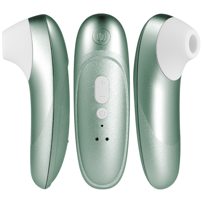 Pro Vibrant — Aire Placer Sin Contacto Verde Salvia · WOMANIZER · Pro Vibrant
