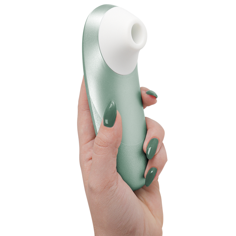 Pro Vibrant — Aire Placer Sin Contacto Verde Salvia · WOMANIZER · Pro Vibrant