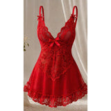 LIVCO CORSETTI FASHION - NUIT SET CAMISETA + PANTY ROJO 2028 S/M