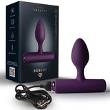 ROCKS-OFF - NOVA SOLARIS PLUG ANAL FINO RECARGABLE 16 FUNCIONES NEGRO