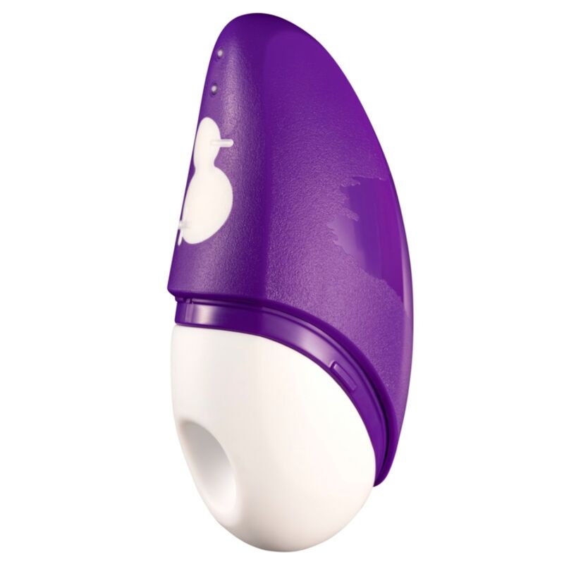 ROMP - FREE ESTIMULADOR DE CLÍTORIS CON TAPA 10 NIVELES RECARGABLE MORADO