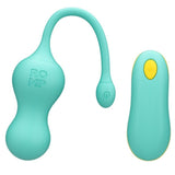 ROMP - CELLO HUEVO VIBRADOR MULTIFUNCIÓN TURQUESA CONTROL REMOTO