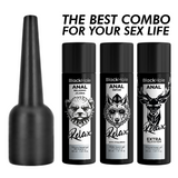 BLACK HOLE - APLICADOR DE LUBRICANTE ANAL TALLA S 30 ML