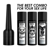 BLACK HOLE - APLICADOR DE LUBRICANTE ANAL TALLA L 100 ML