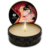 Pequeña Caricia Shunga — Mini Vela de Arte Íntimo