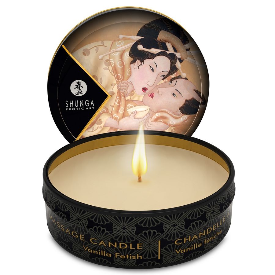 Pequeñas Caricias — Expositor de Mini Velas Shunga