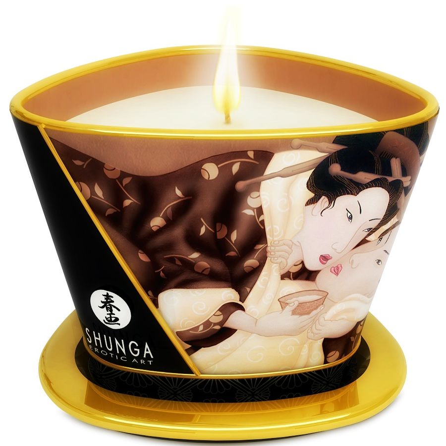 Caricia Shunga — Vela de Arte Erótico Japonés