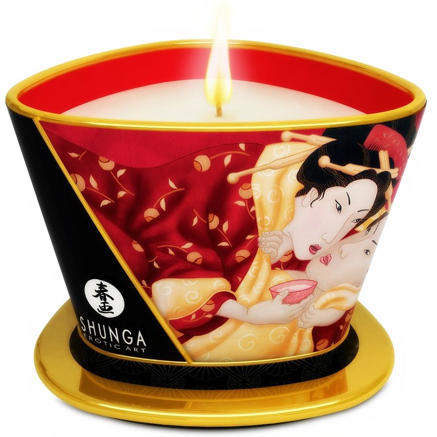 Caricia Shunga — Vela de Arte Erótico Japonés
