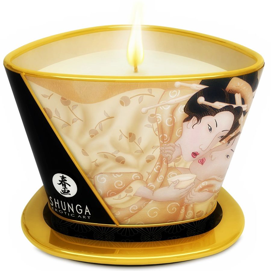 Caricia Shunga — Vela de Arte Erótico Japonés