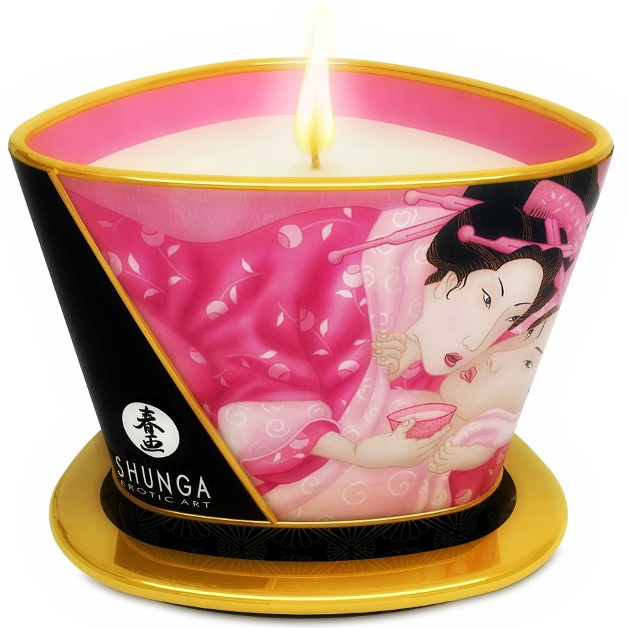 Caricia Shunga — Vela de Arte Erótico Japonés