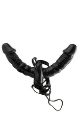 FETISH FANTASY SERIES - ARNÉS DOBLE DELICIA VIBRADOR