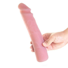 BAILE - DILDO SILICONA TACTO PIEL REALÍSTICO 23 CM
