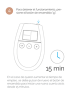 Electroestimulador para tonificar y reafirmar músculos