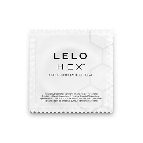 Hex — Condón Hexagonal Premium Caja 3 · LELO · Hex