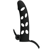 PRETTY LOVE - FUNDA SILICONA CON VIBRACIÓN 15.2 CM