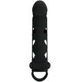 PRETTY LOVE - FUNDA SILICONA CON VIBRACIÓN 15.2 CM