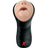 PDX ELITE - STROKER REALÍSTICO GARGANTA PROFUNDA CON VIBRACIÓN