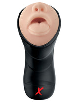PDX ELITE - STROKER REALÍSTICO GARGANTA PROFUNDA CON VIBRACIÓN